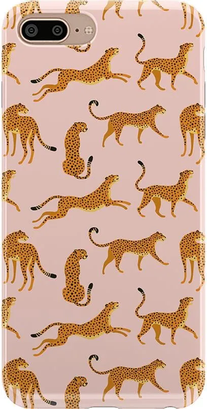 On the Prowl | Pink Leopard Print Case