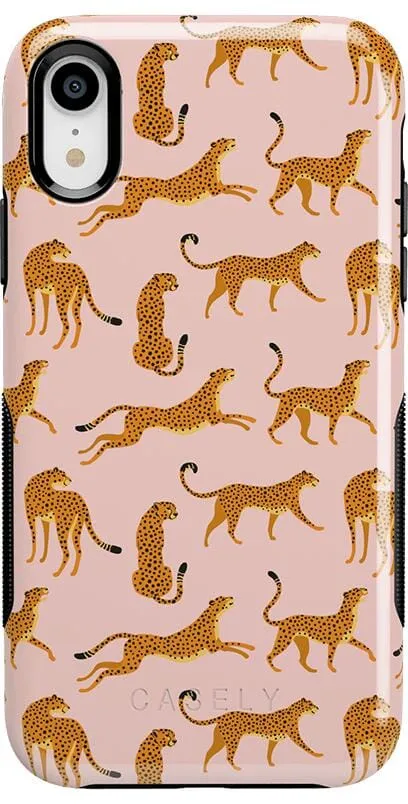 On the Prowl | Pink Leopard Print Case