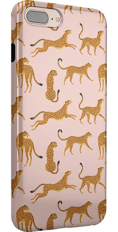 On the Prowl | Pink Leopard Print Case