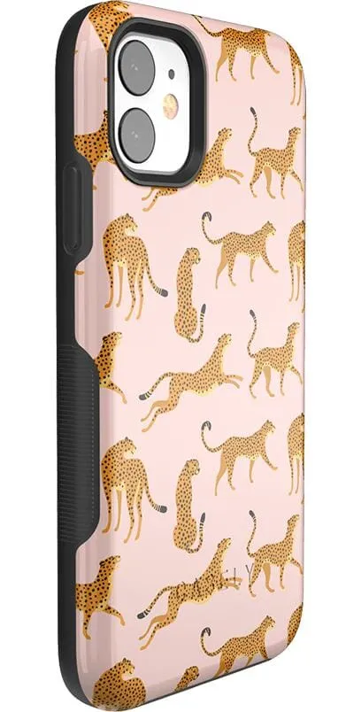 On the Prowl | Pink Leopard Print Case
