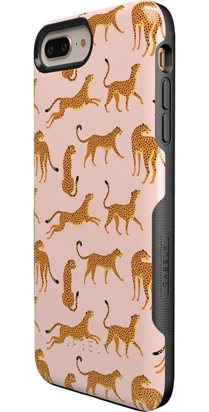 On the Prowl | Pink Leopard Print Case