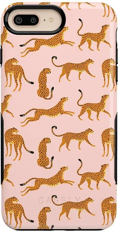 On the Prowl | Pink Leopard Print Case
