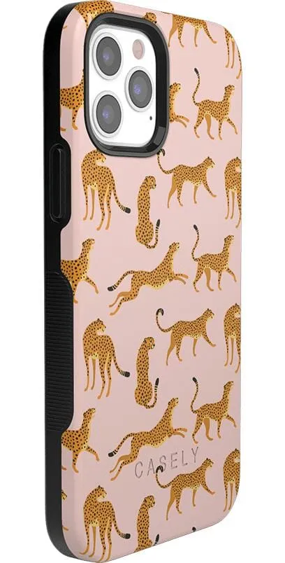On the Prowl | Pink Leopard Print Case