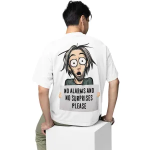 Radiohead Oversized T shirt - No Surprises
