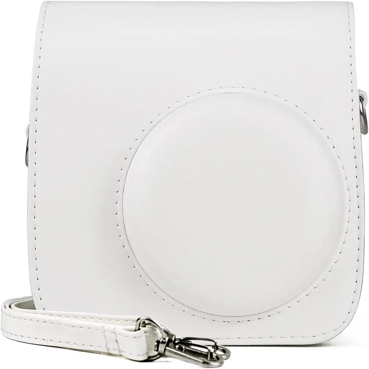 Rieibi PU Leather Mini 7  Case, Protective Case for Fujifilm Instax Mini 7  Instant Camera with Adjustable Shoulder Strap