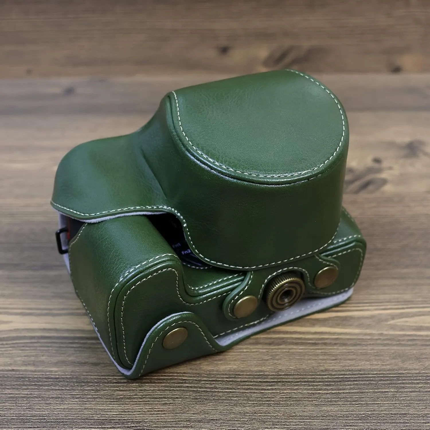 Rieibi Z30 Z50 Case - Vintage PU Leather Camera Case for Nikon Z30 Z50 DSLR Camera - Green