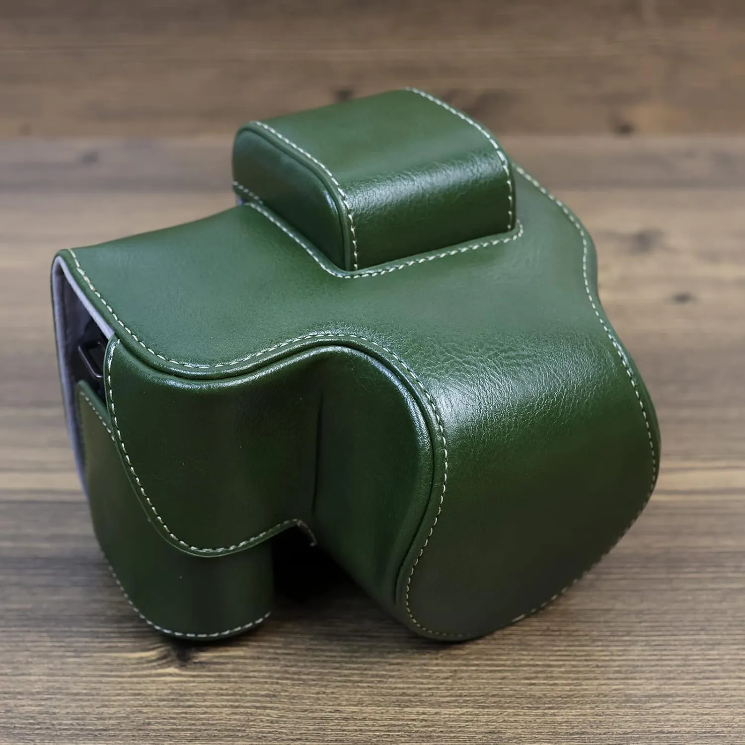 Rieibi Z30 Z50 Case - Vintage PU Leather Camera Case for Nikon Z30 Z50 DSLR Camera - Green