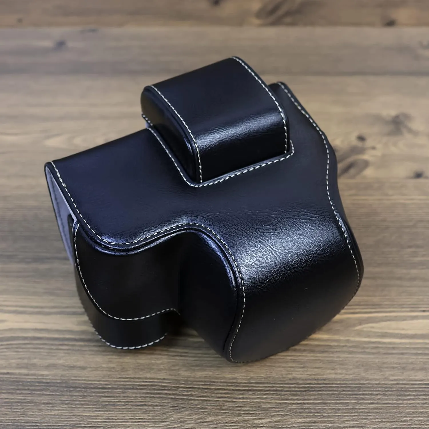 Rieibi Z30 Z50 Case - Vintage PU Leather Camera Case for Nikon Z30 Z50 DSLR Camera - Z30 Z50 Protective Case - Black