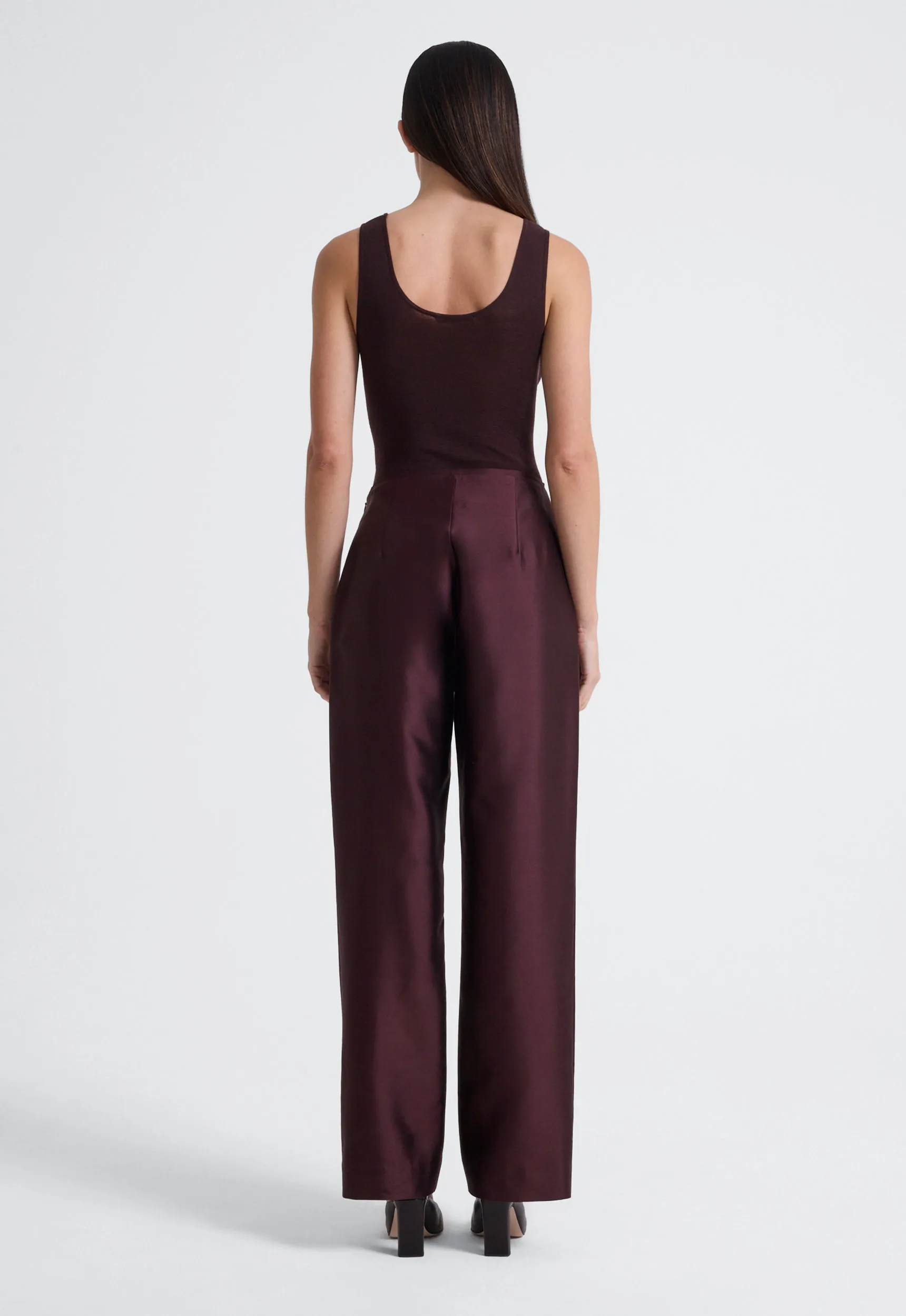 Roller Silk Wool Pant - Drew