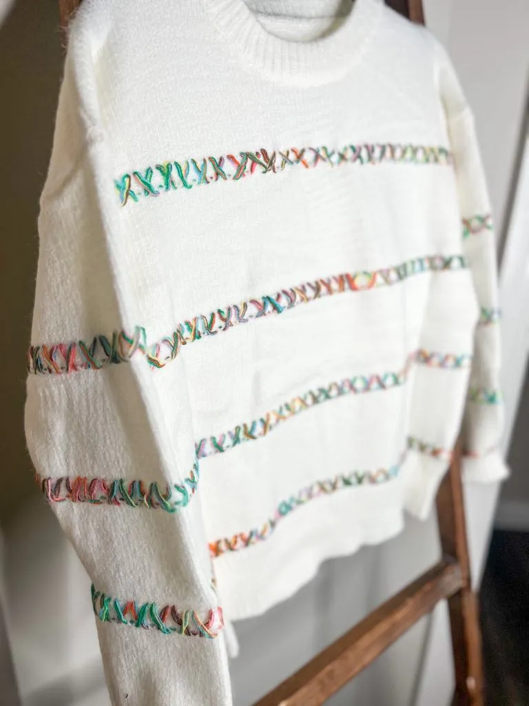 RTS: X Rainbow Sweater-