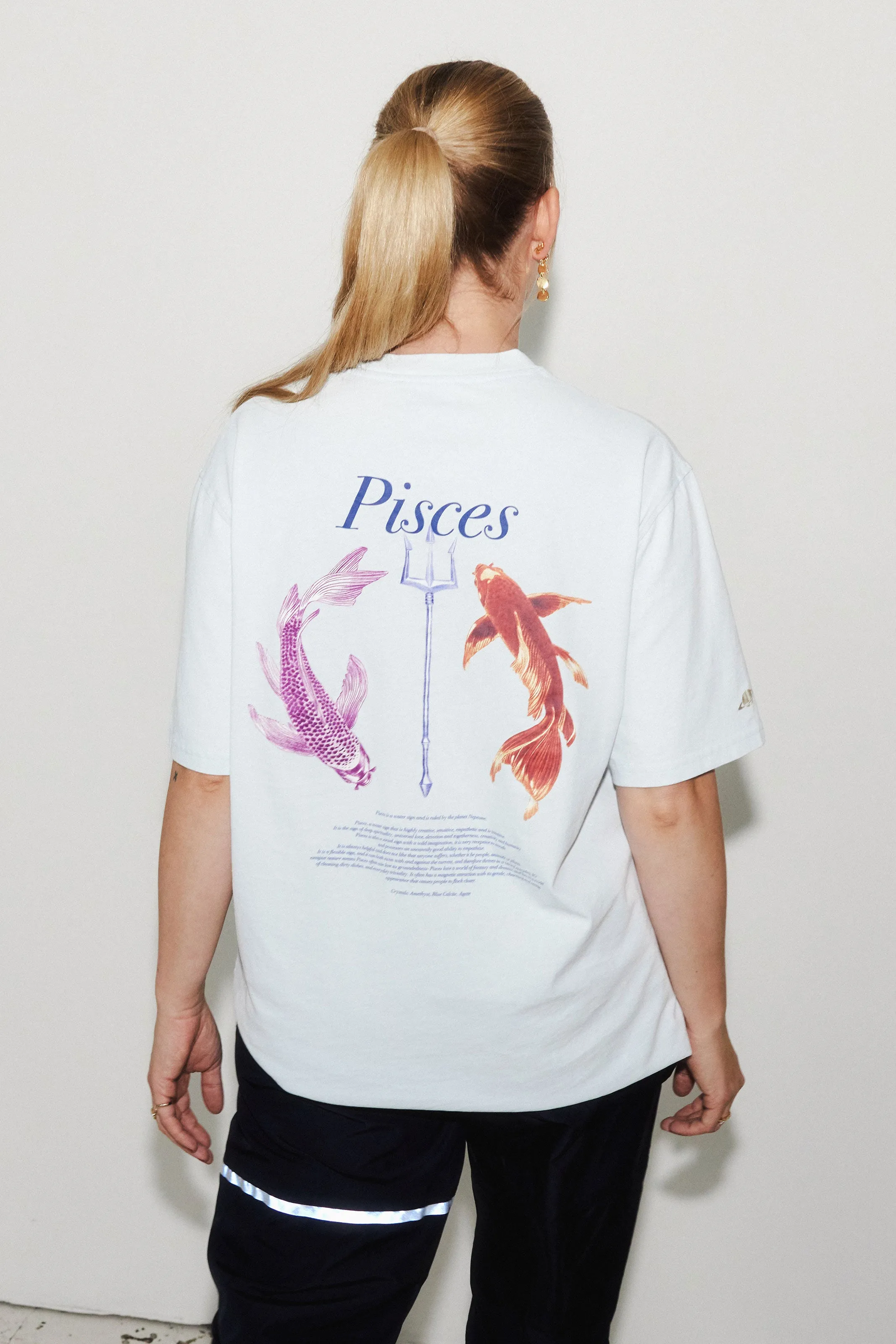SKATE1 TEE PISCES