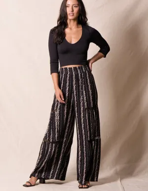Stella Wide Leg Pants - Medium Only