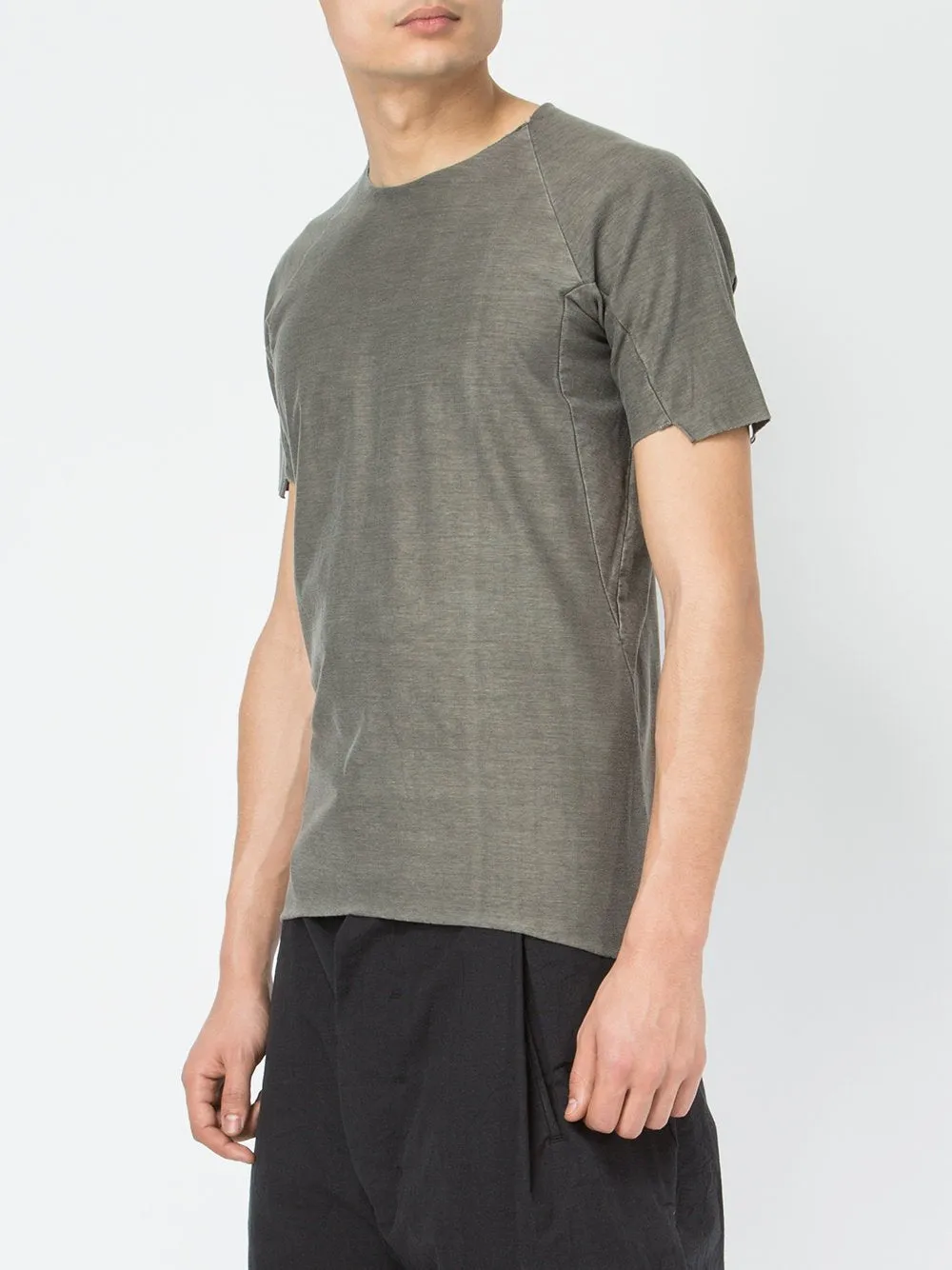 Sumi Grey Raglan Sleeve T-Shirt