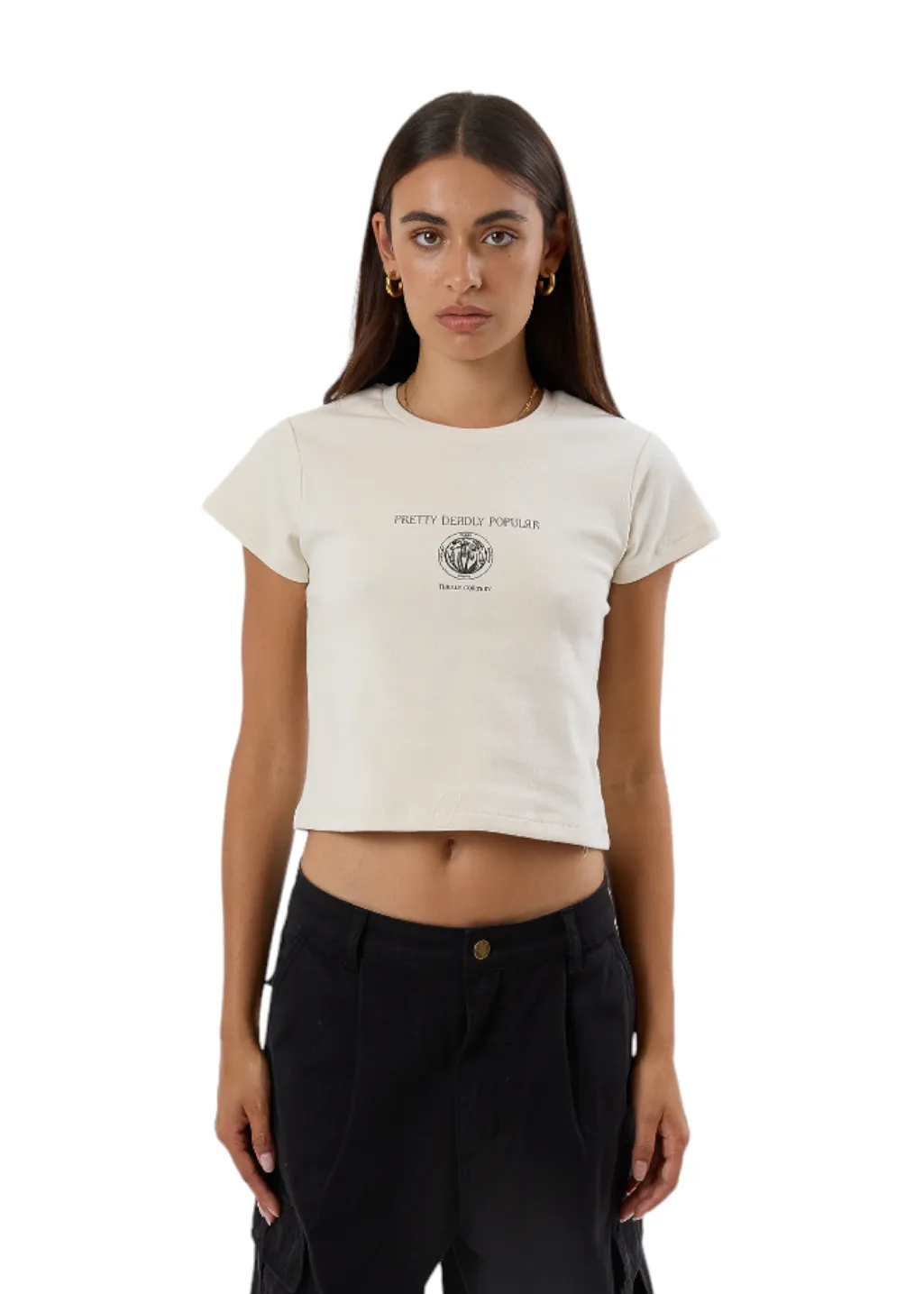 THRILLS - Deadly Posy Mini Tee - Heritage White