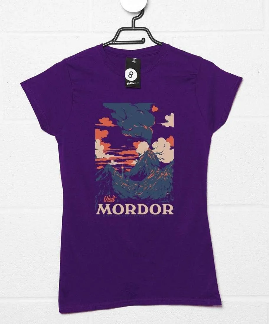 Visit Mordor Volcano T-Shirt for Women