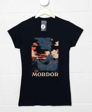 Visit Mordor Volcano T-Shirt for Women