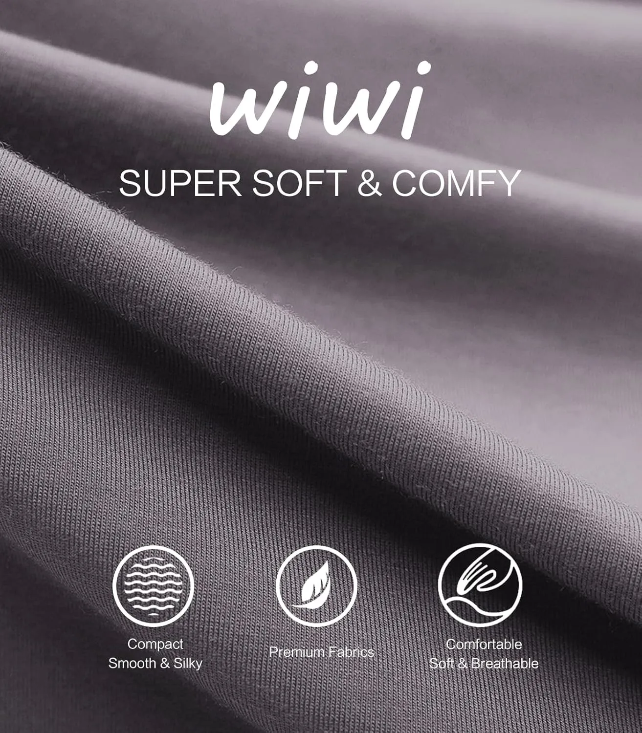 WiWi Viscose from Bamboo Women's Casual Loose Wide Leg Pants Pajama Bottoms Drawstring Sweatpants Palazzo Pjs Bottom S-XXL