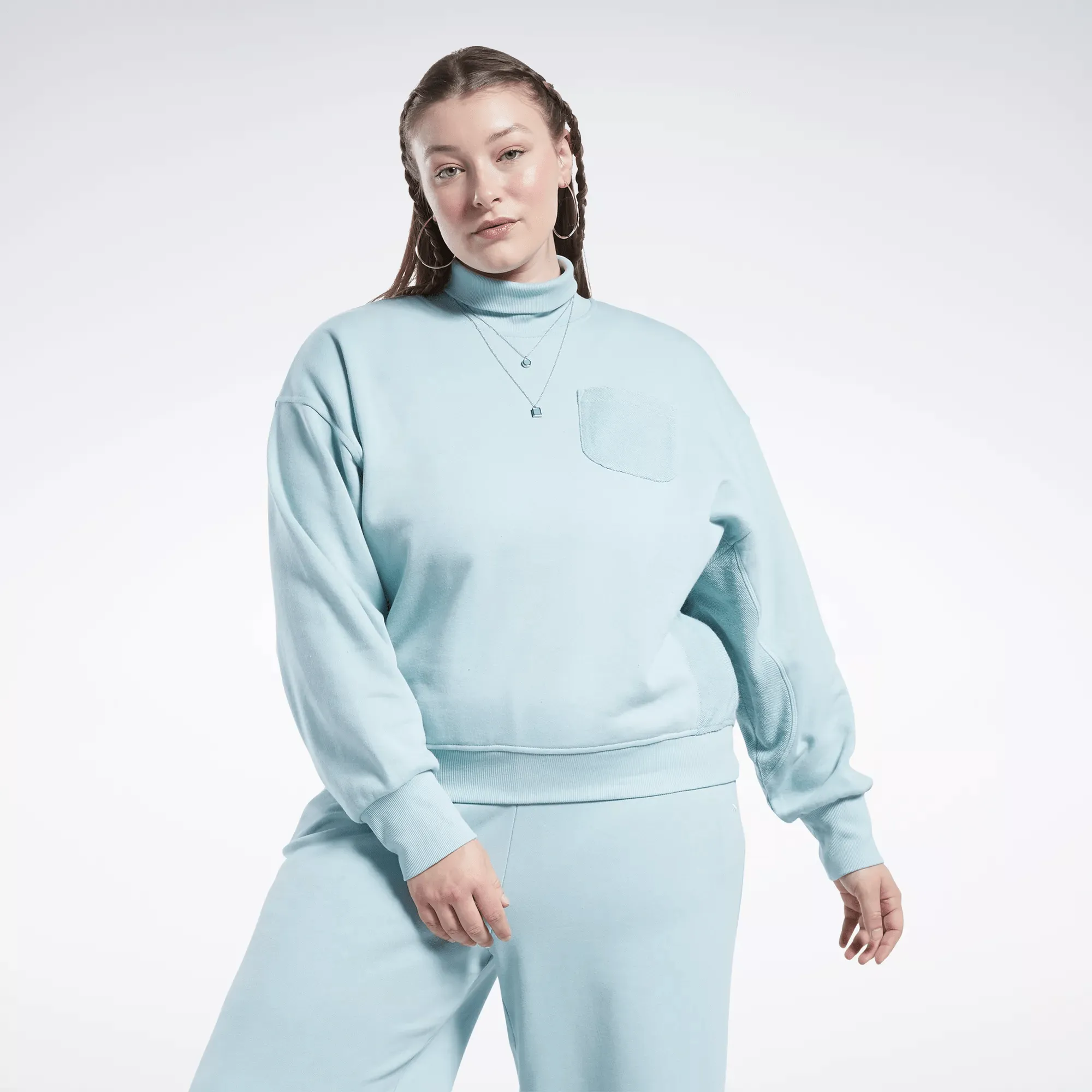 Women's Classics Cotton French Terry Sweatshirt (Plus Size)